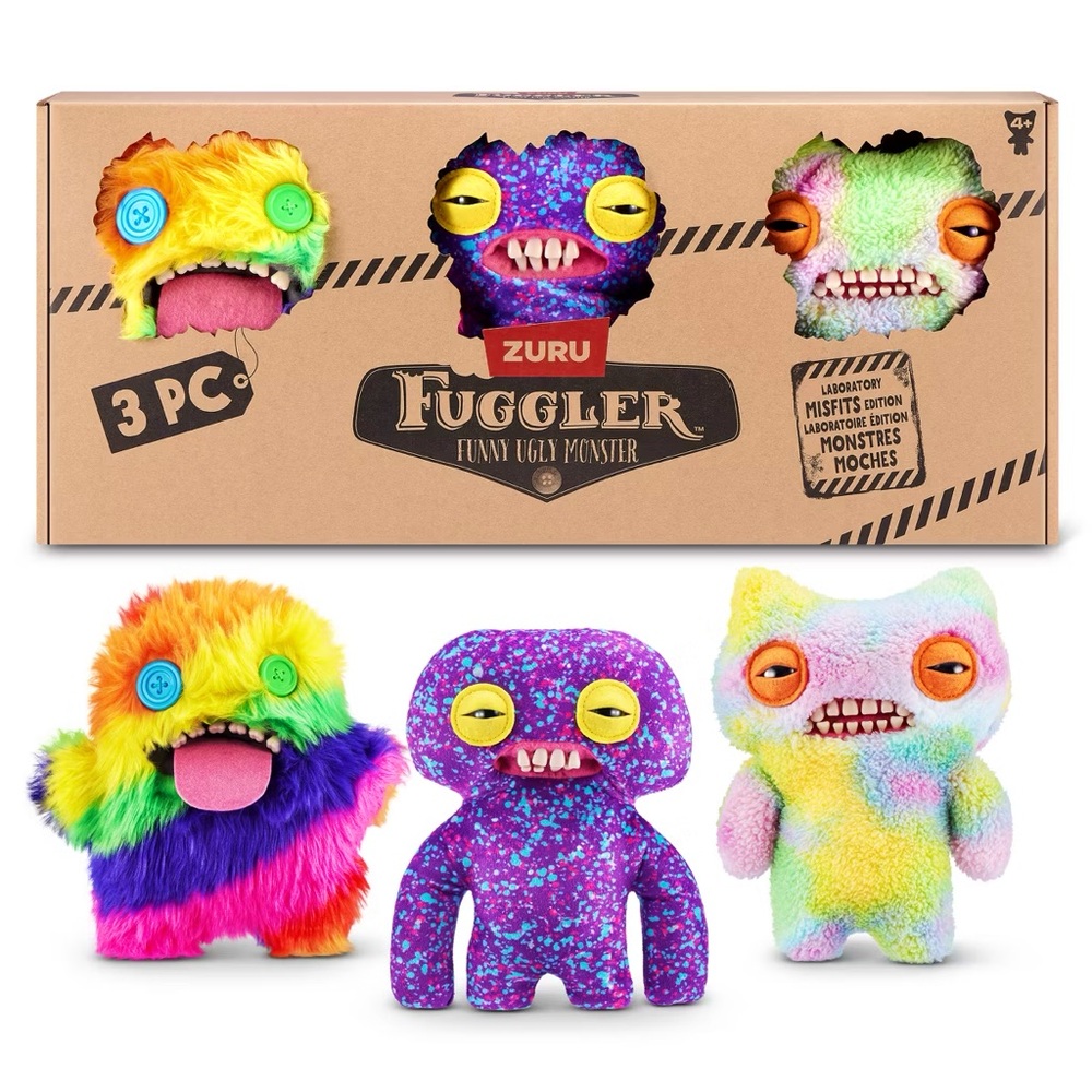 Zuru Fuggler Funny Ugly Monsters 3-Piece Set - Laboratory Misfits